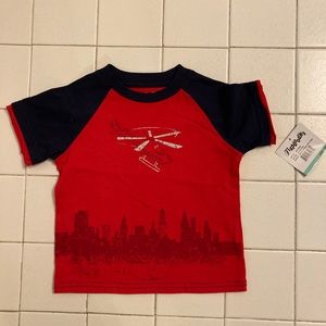 NWT FLAPDOODLES® Baby Boys Helicopter Shirt 18M